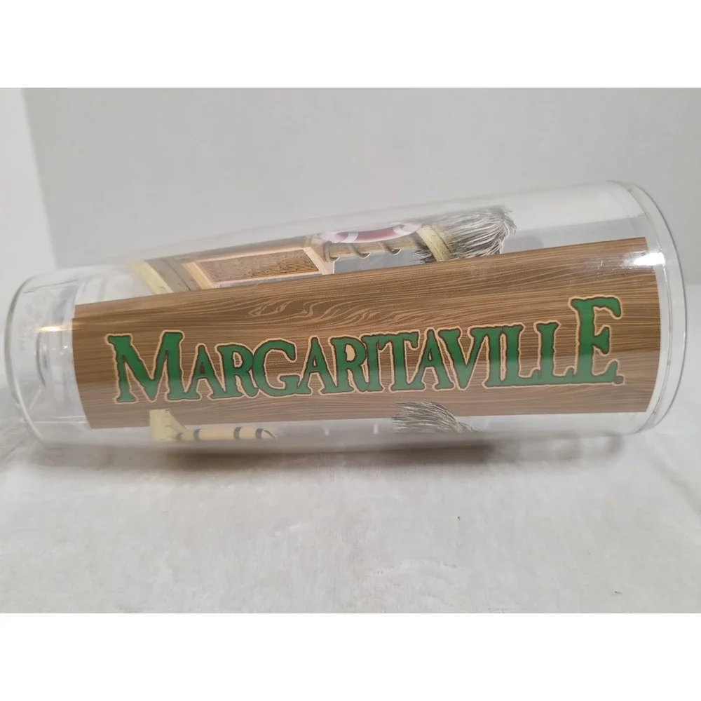 Margaritaville Wasting Away‎ Again Beach Bar Insulated Travel Tumbler 24oz Blue